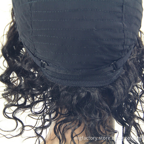 buy bulking machine made human hair wigs,cheap brazilian virgin hair wig machine, short curly wig for black women